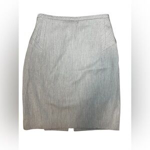 Express Studio Design Pin Striped Fully Lined‎ Skirt Size 8
